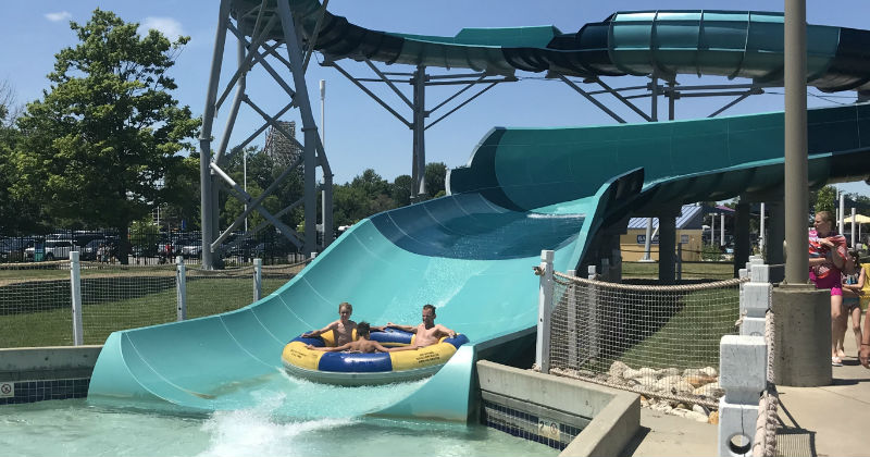 Cedar Point Shores Water Park Family Raft Slide