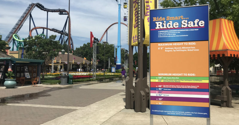 Cedar Point Ride Height Requirements
