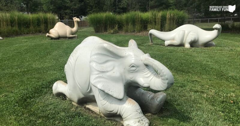 Animal-Statues-at-Glen-meadow-Park-Twinsburg-Ohio