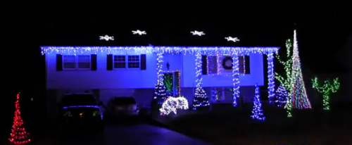 All About 'Canfield Christmas Lights': Animated Light Display Synchronized  to Music