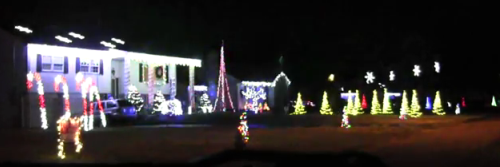All About 'Canfield Christmas Lights': Animated Light Display Synchronized  to Music