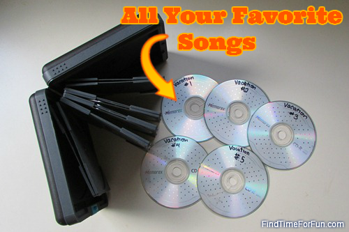 Traveling with Kids - Mixed Music CDs