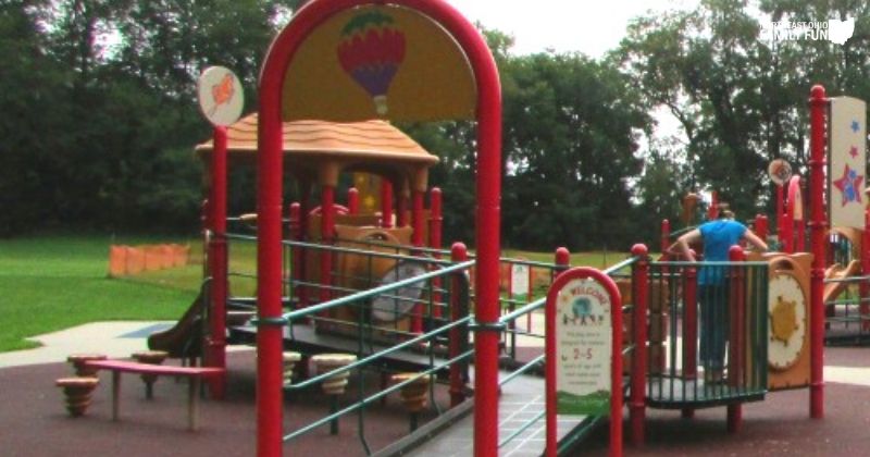 Silver Springs Park in Stow SOAR Playground