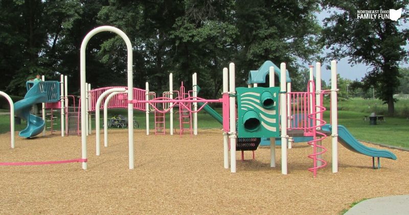 Silver Springs Park in Stow Playground