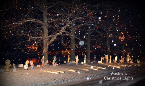 Watchel Christmas Light Display Ohio