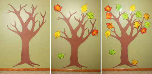 How to Make a Thankful Wall Tree