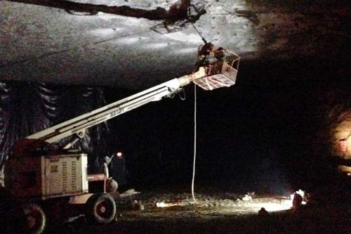 Roof Bolts Mega Cavern Kentucky