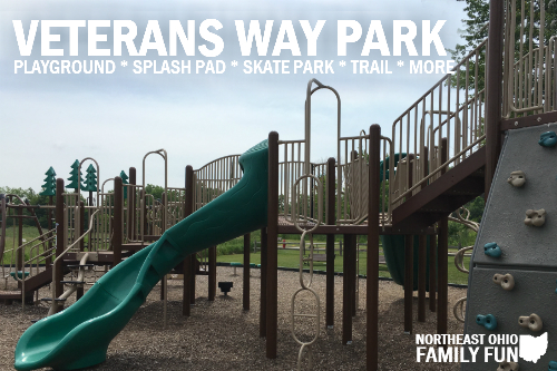 Playground at Veterans Way Park Hudson