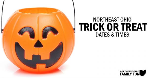Trick or Treat 2022 - Dates, Times and Locations in Northeast Ohio