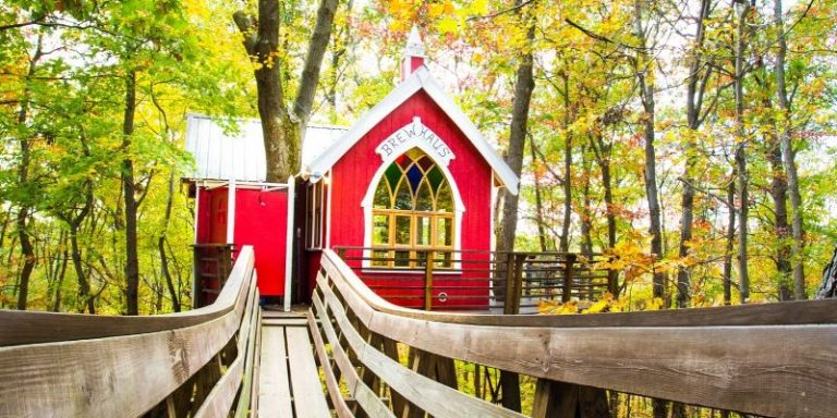 11 Stunning Treehouse Rentals In Ohio (Family & Date Night Options!)