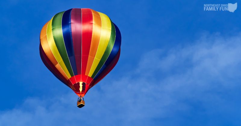 Hot air deals balloon rides ohio