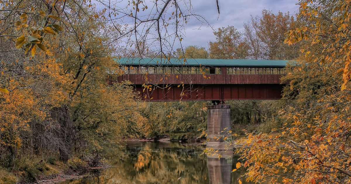 Bridge of Dreams Covered Bridge, Brinkhaven Ohio
