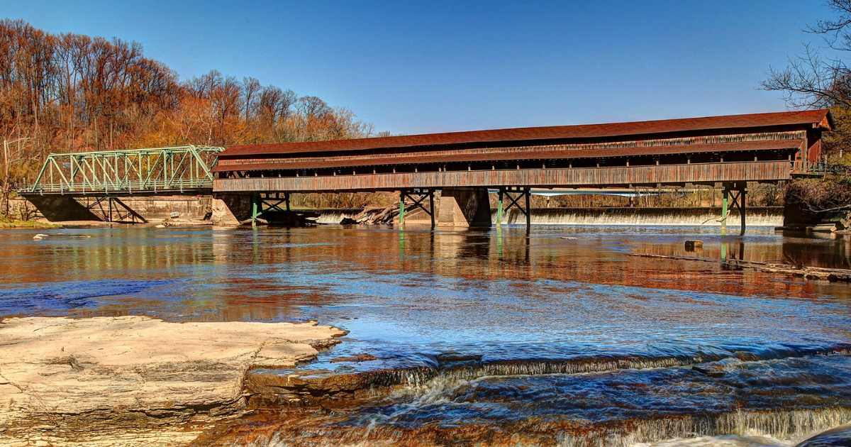 Harpersfield Covered Bridge, Geneva Ohio