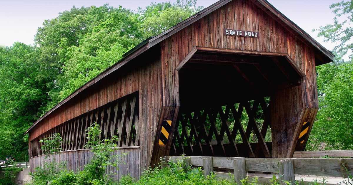 State Road Covered Bridge, Conneaut Ohio