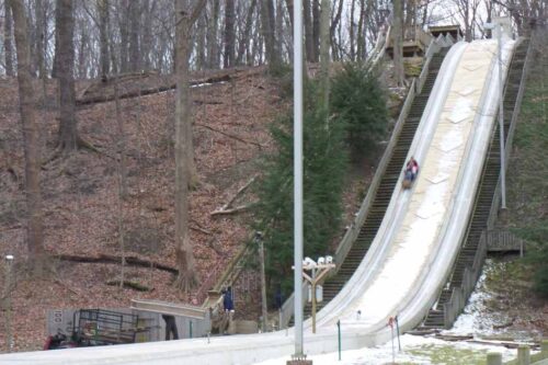 Toboggan Chutes in Cleveland Metroparks
