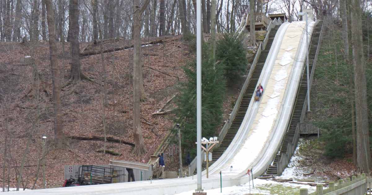 Toboggan Chutes in Cleveland Metroparks